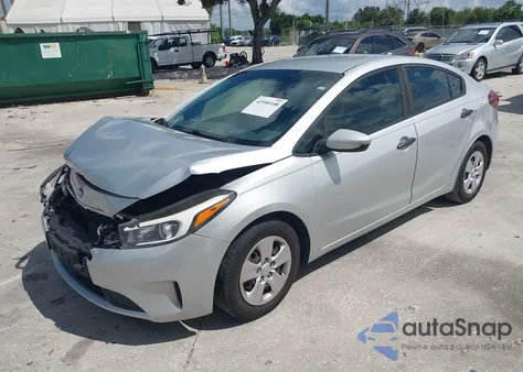 2017 Kia Forte Lx from USA, damaged, VIN 3KPFK4A74HE040981